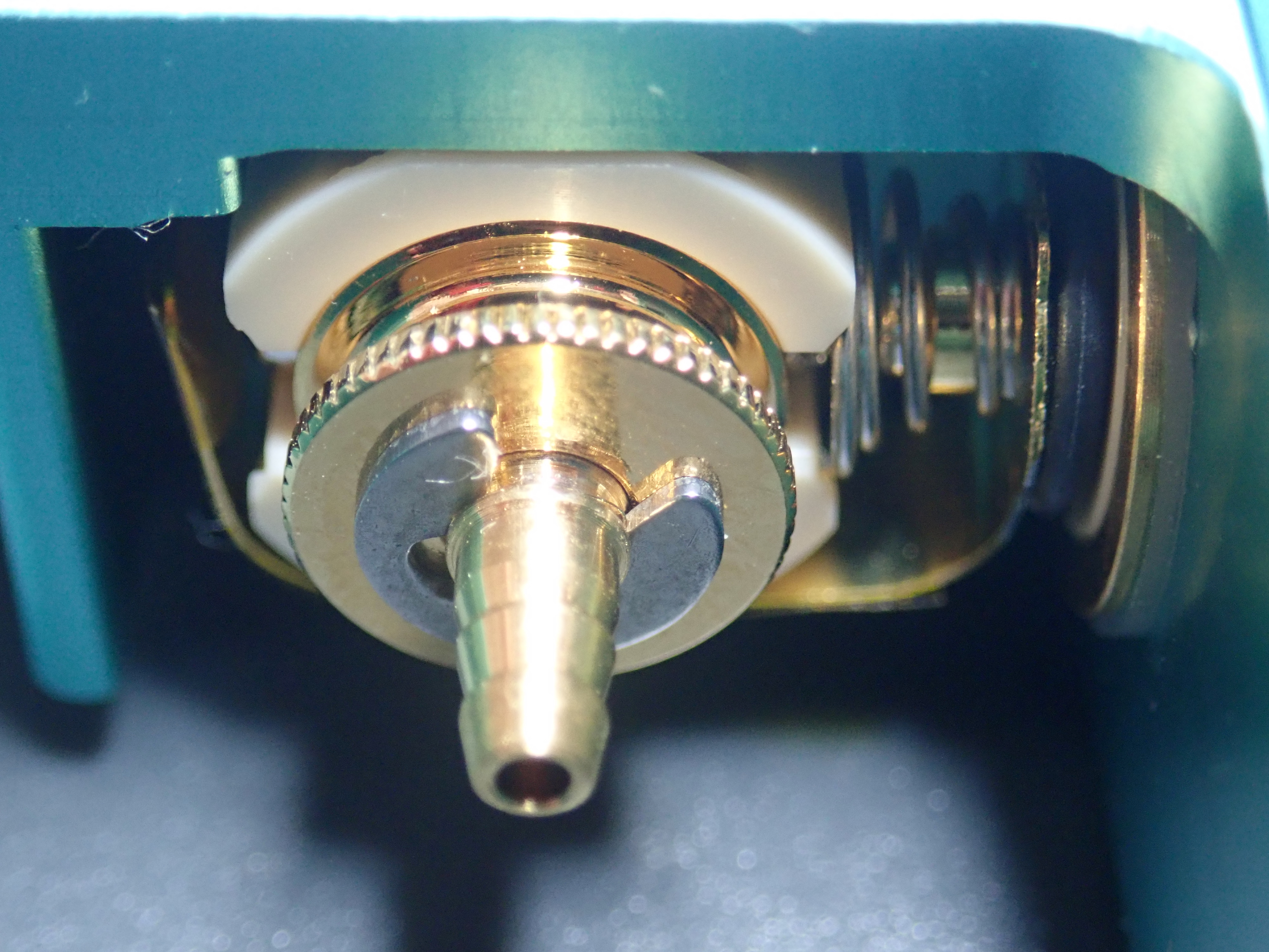 Replaced button assembly